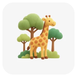 Safari Jungle activity icon for Laurel Play Gardens premium childcare in San Jose