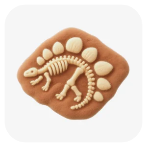 Dinosaur Digging Archeology activity icon for Laurel Play Gardens premium childcare in San Jose