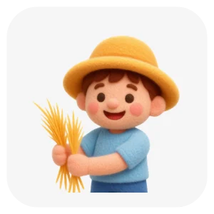Farming and gardening activity icon for Laurel Play Gardens premium childcare in San Jose