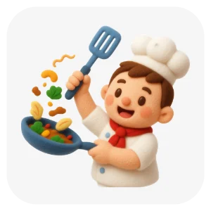 Cooking and Culinary arts activity icon for Laurel Play Gardens premium childcare in San Jose