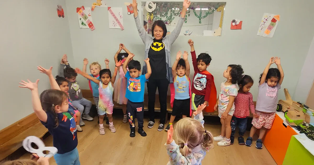 summercamp wk1_SUPERHERO_7 Summer camp for Laurel Play Gardens premium childcare in San Jose